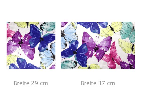 Schal Schmetterling aus Bio Voile, ca. 35 x 205 cm